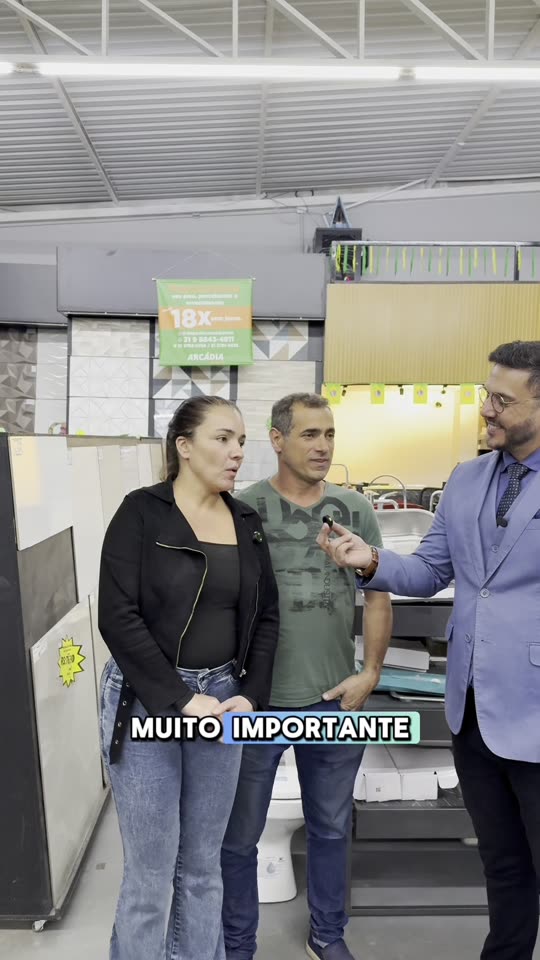 Depoimento de Claudinei e Kezia da Arcádia Materiais de Construção